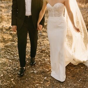 Essence of Australia Strapless Wedding Dress